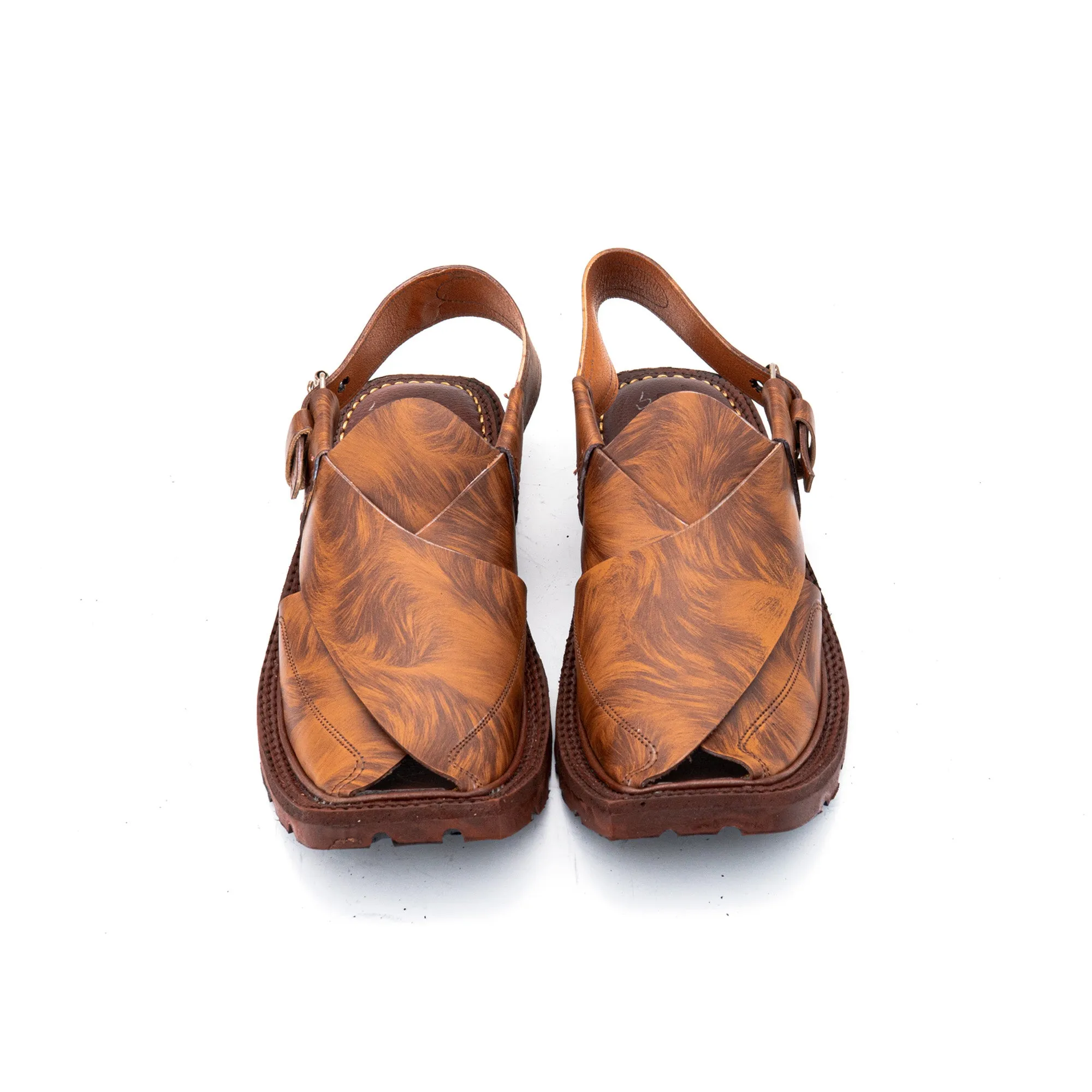 Leather Charsadda Sandals - H33