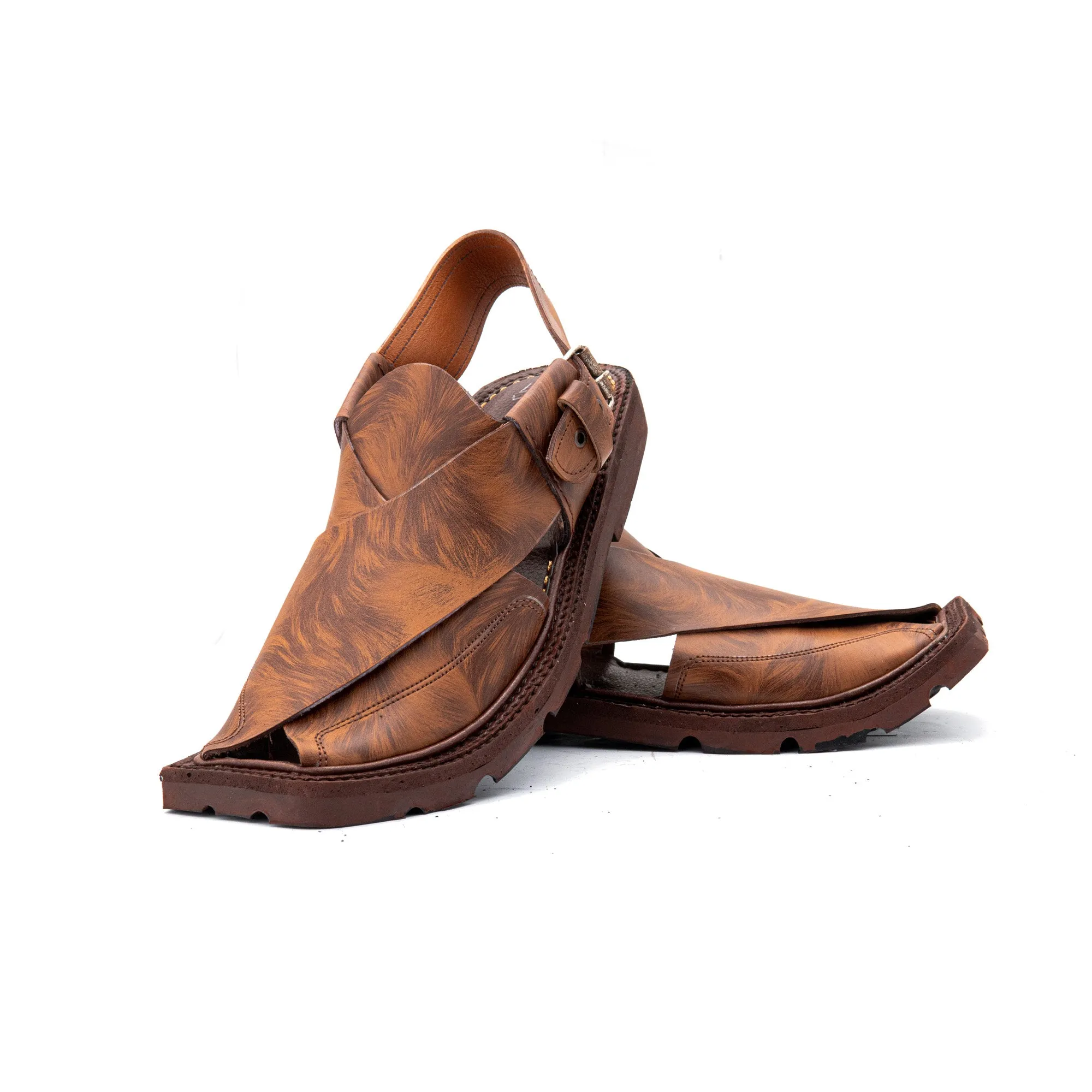 Leather Charsadda Sandals - H33