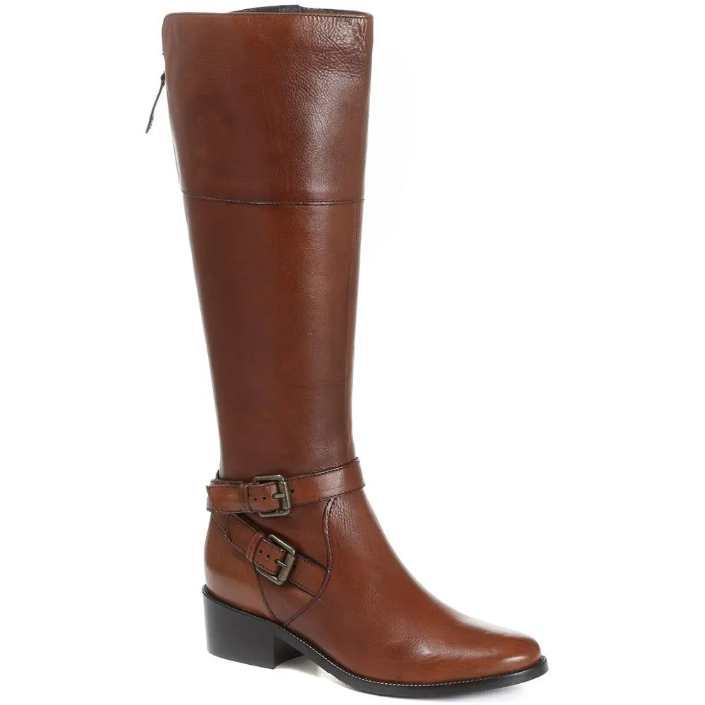 Leather Knee Boots - CARM28507 / 313 432