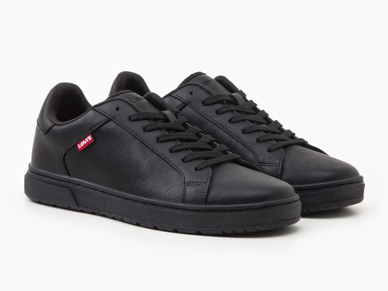 Levi's Piper Lace Sneaker Trainers Full Black