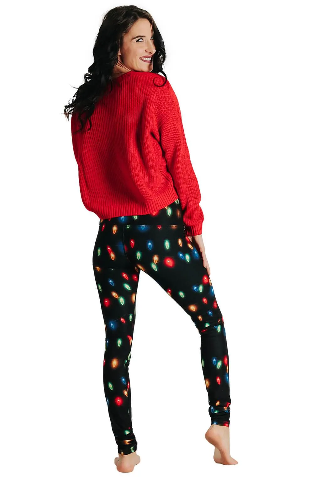 Light Me Up Printed Yoga Leggings