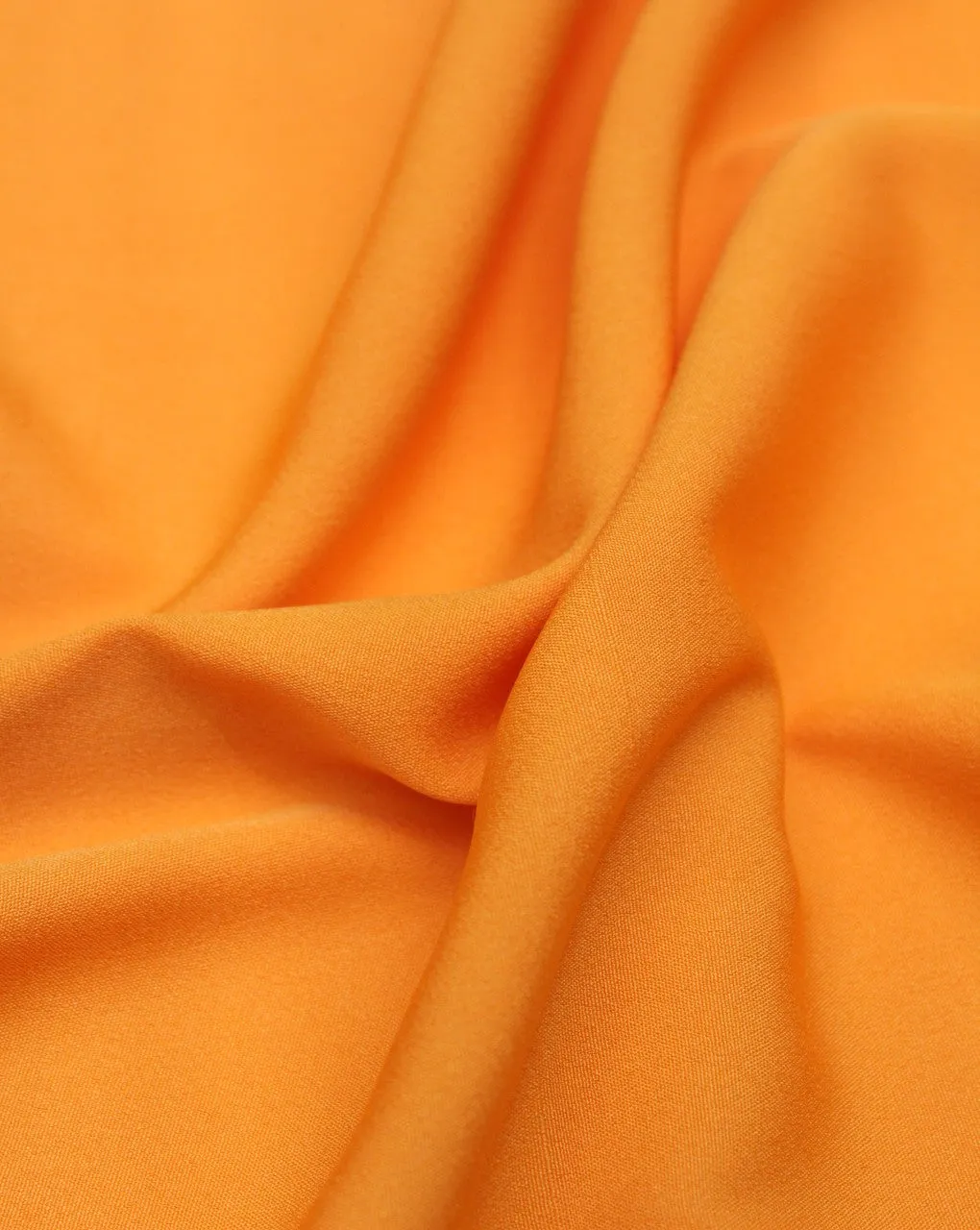 Light Yellow Polyester Crepe Fabric