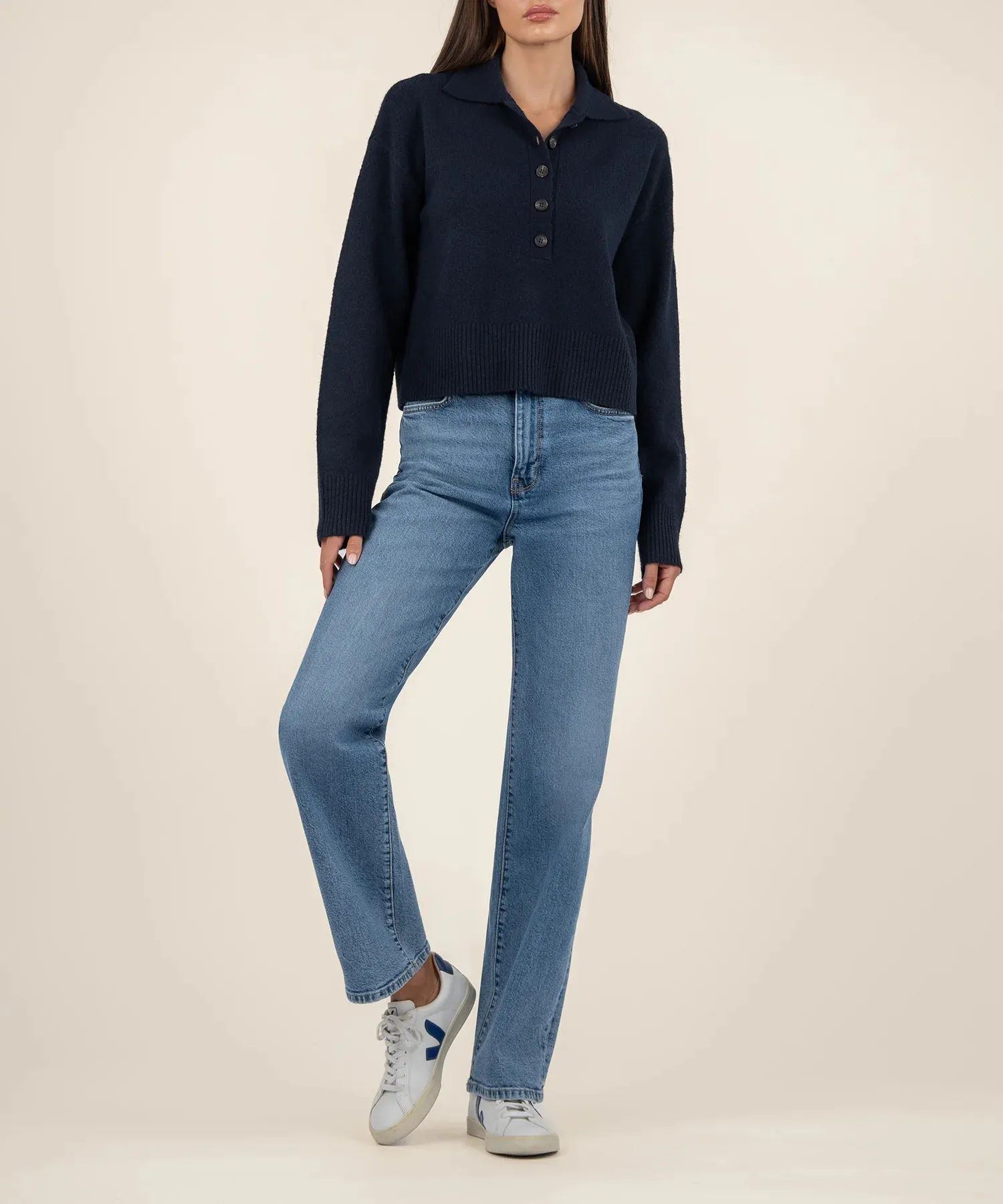 Navy Blue Lilia Sweater