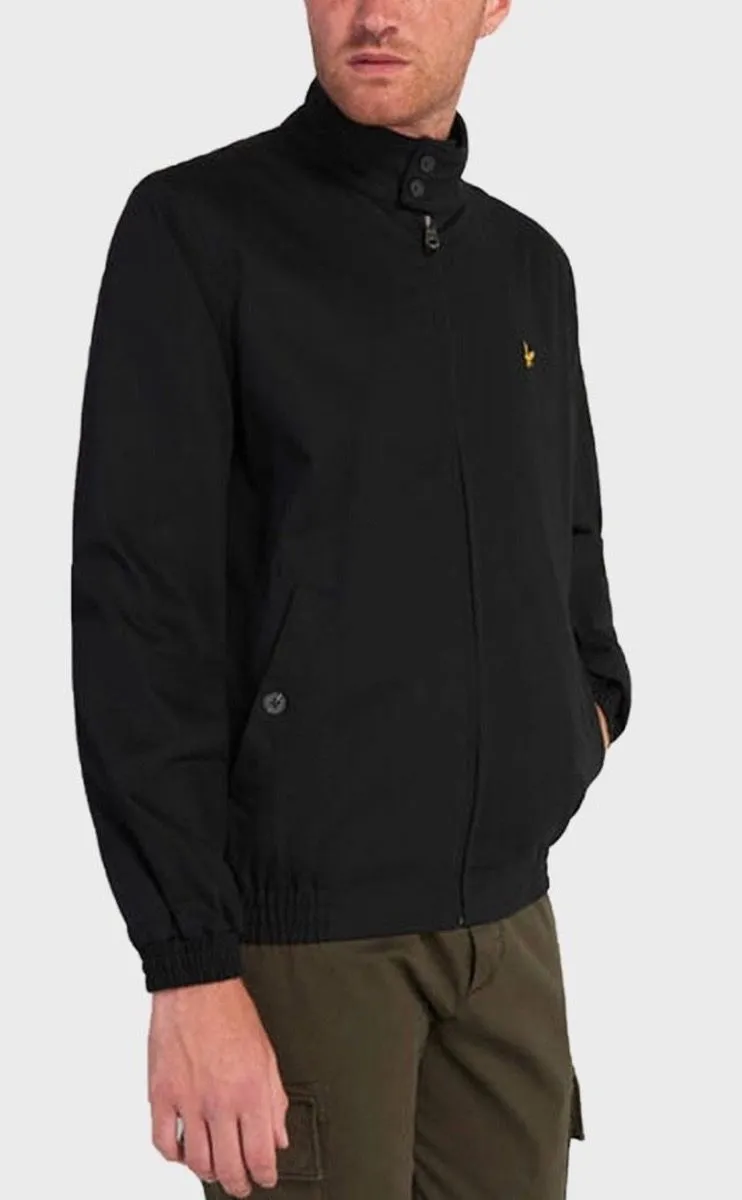 Lyle and Scott Classic Harrington Jacket in Jet Black