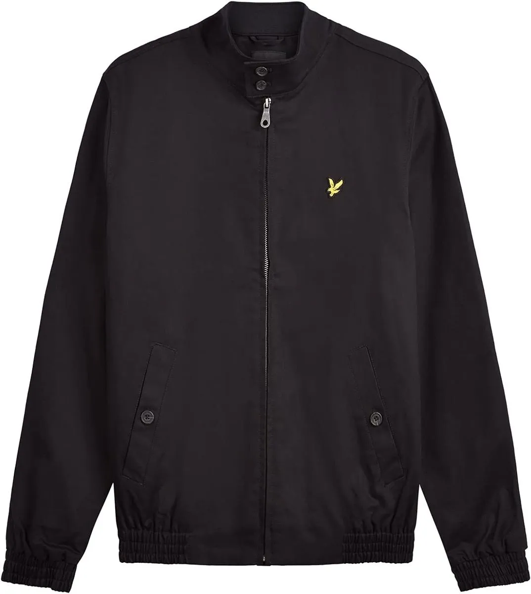 Lyle and Scott Classic Harrington Jacket in Jet Black