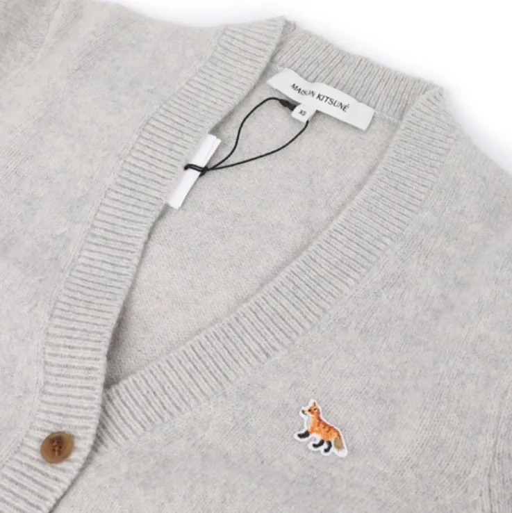 Maison Kitsuné Cardigans | Casual Street Style Logo Apparel