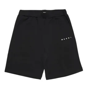 Black Marni Logo Shorts