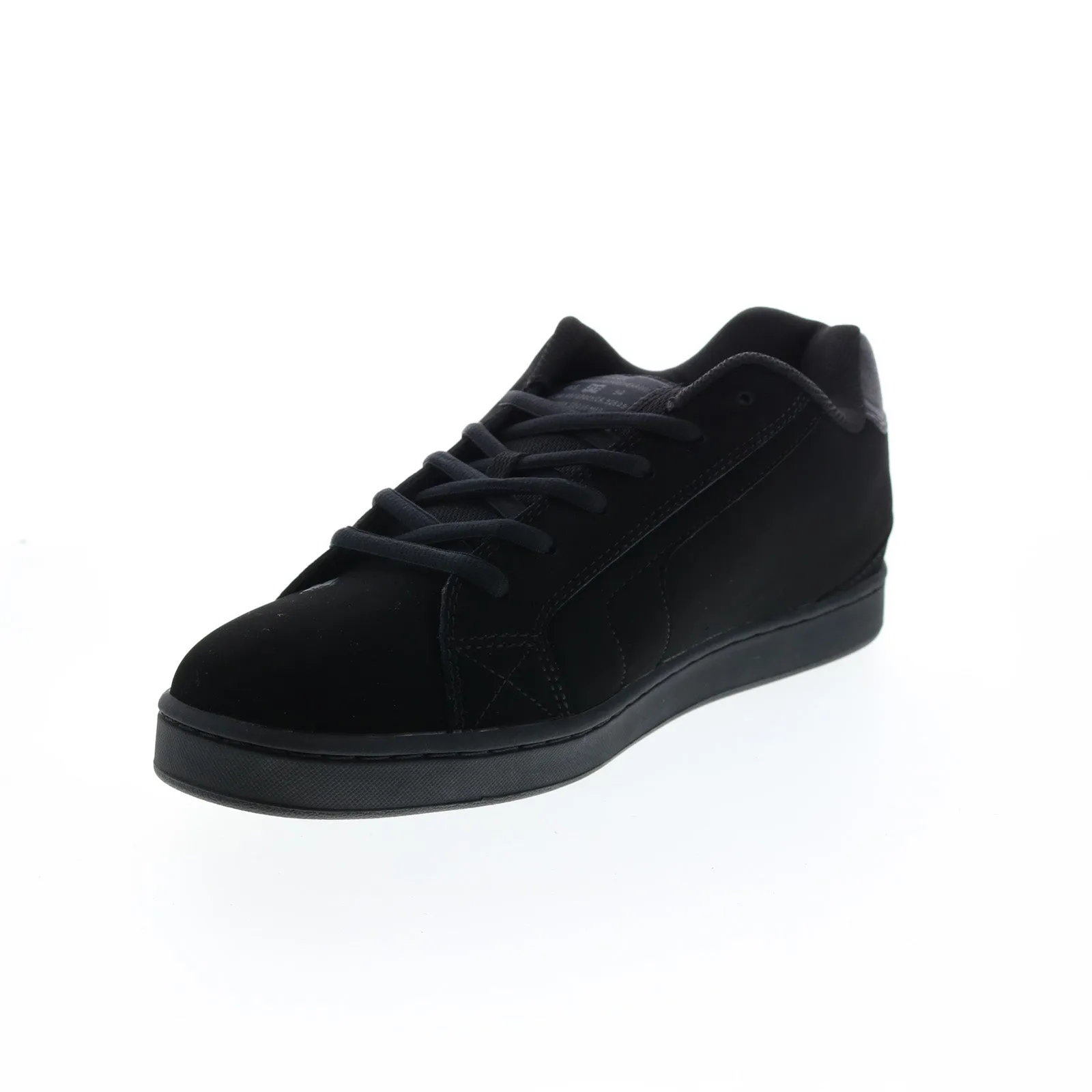 Men's Black Nubuck Skate Sneakers Shoes - DC Net 302361-KPC