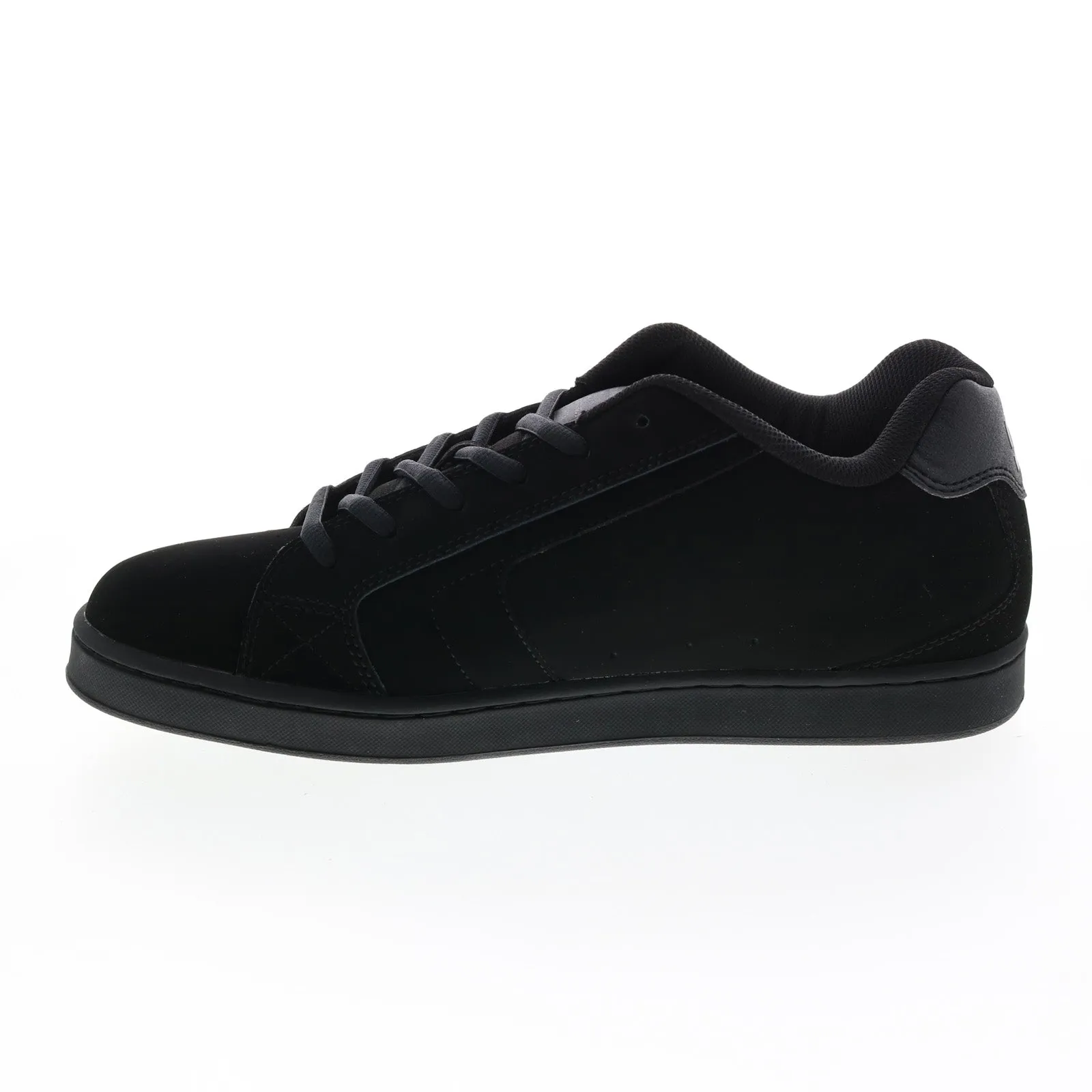 Men's Black Nubuck Skate Sneakers Shoes - DC Net 302361-KPC