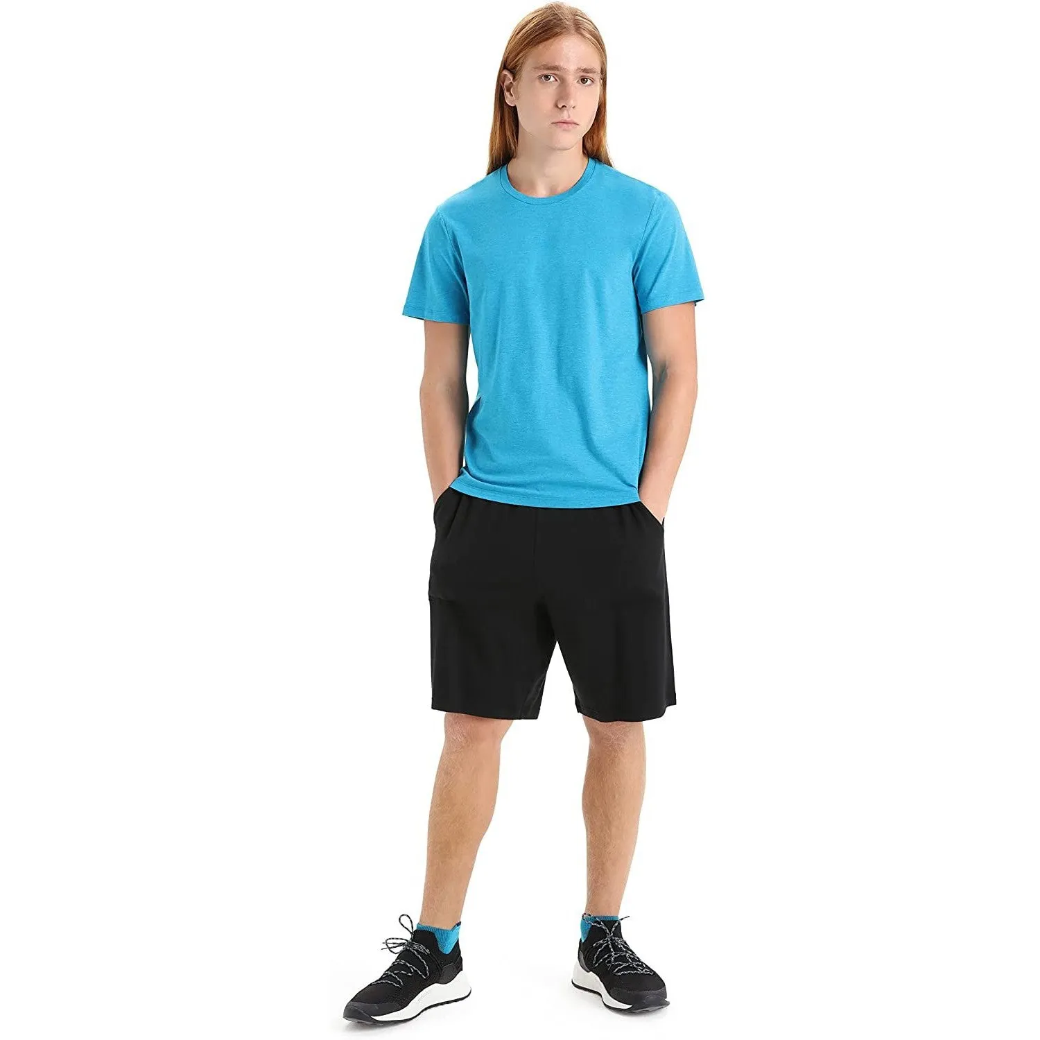 Men's Merino Wool T-Shirt Casual Short Sleeve Classic Basic Icebreaker