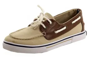 Nautica Boy's Galley Fashion Moc Toe Lace Up Boat Shoes (Youth Sizes 13-6)