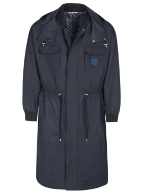 Navy Blue Pal Zileri Coat