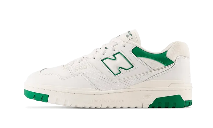 New Balance 550 White Classic Green - Men's Lifestyle Sneaker