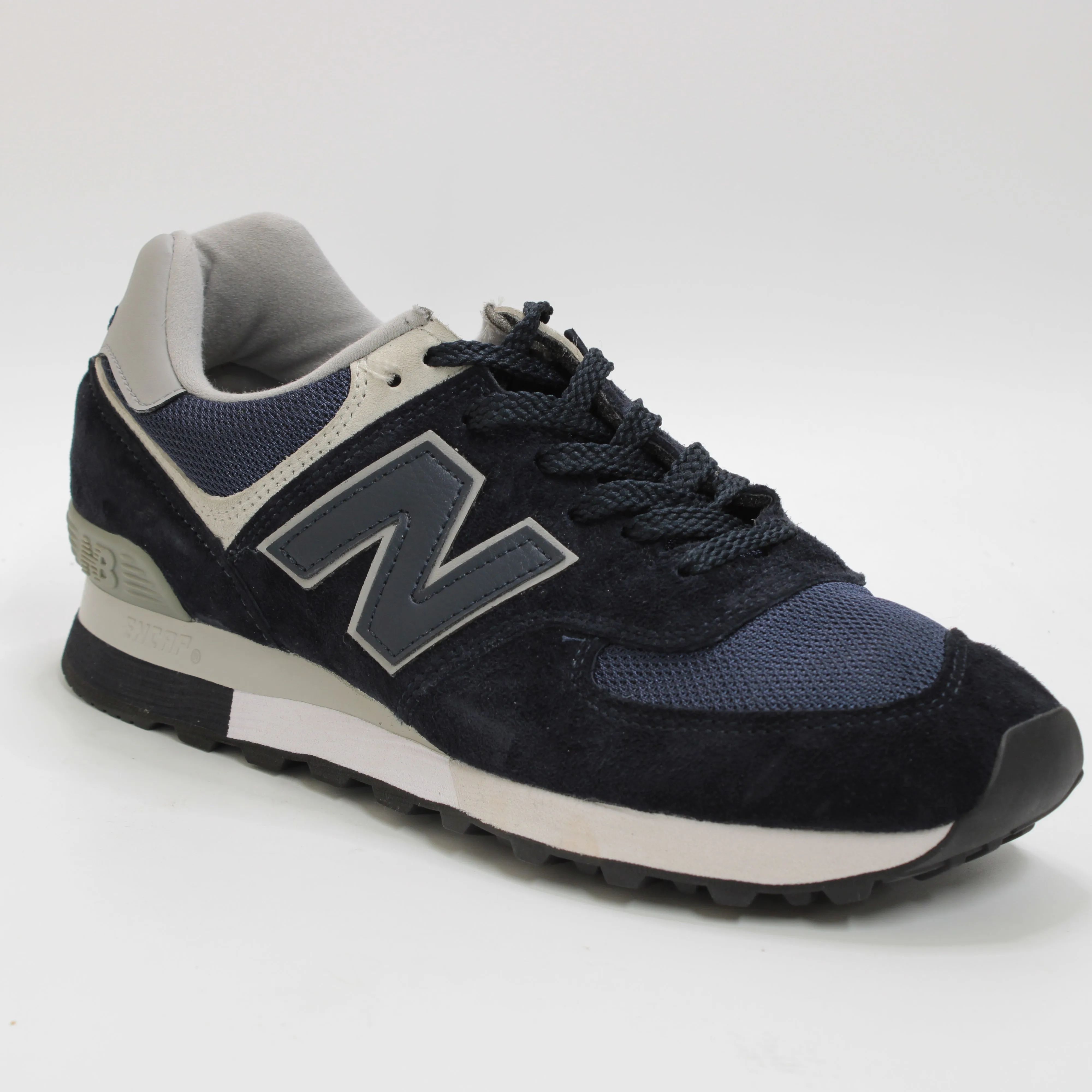 New Balance 576 Navy White Trainers