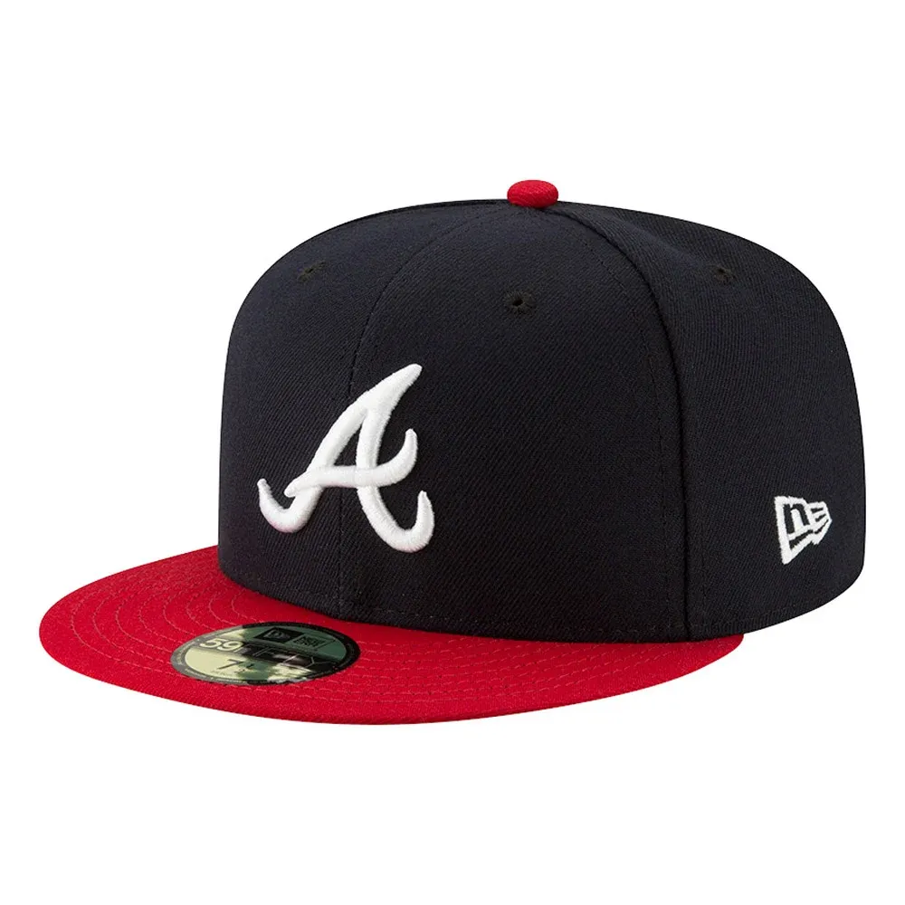 NEW ERA Atlanta Braves Navy 59FIFTY Fitted Cap