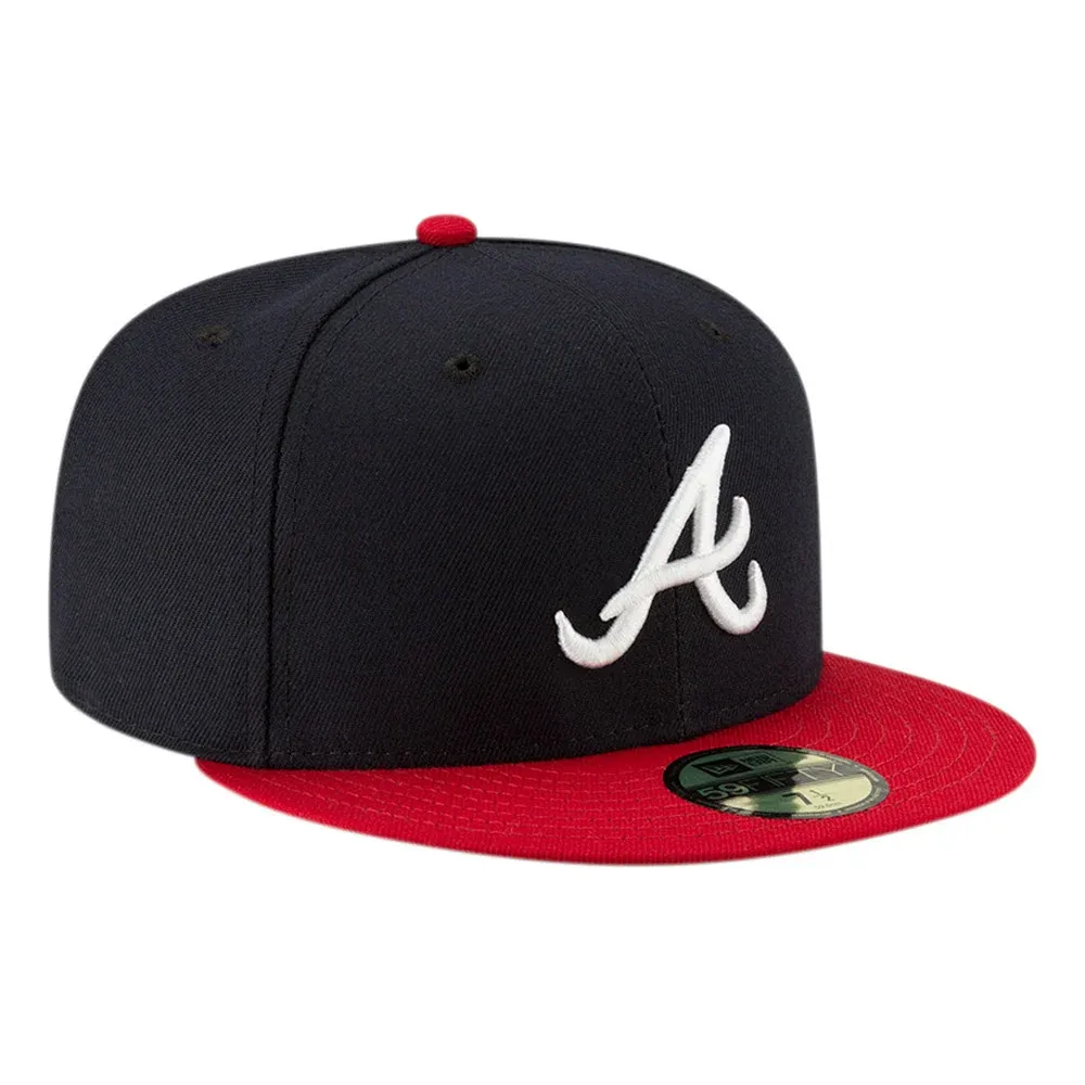 NEW ERA Atlanta Braves Navy 59FIFTY Fitted Cap