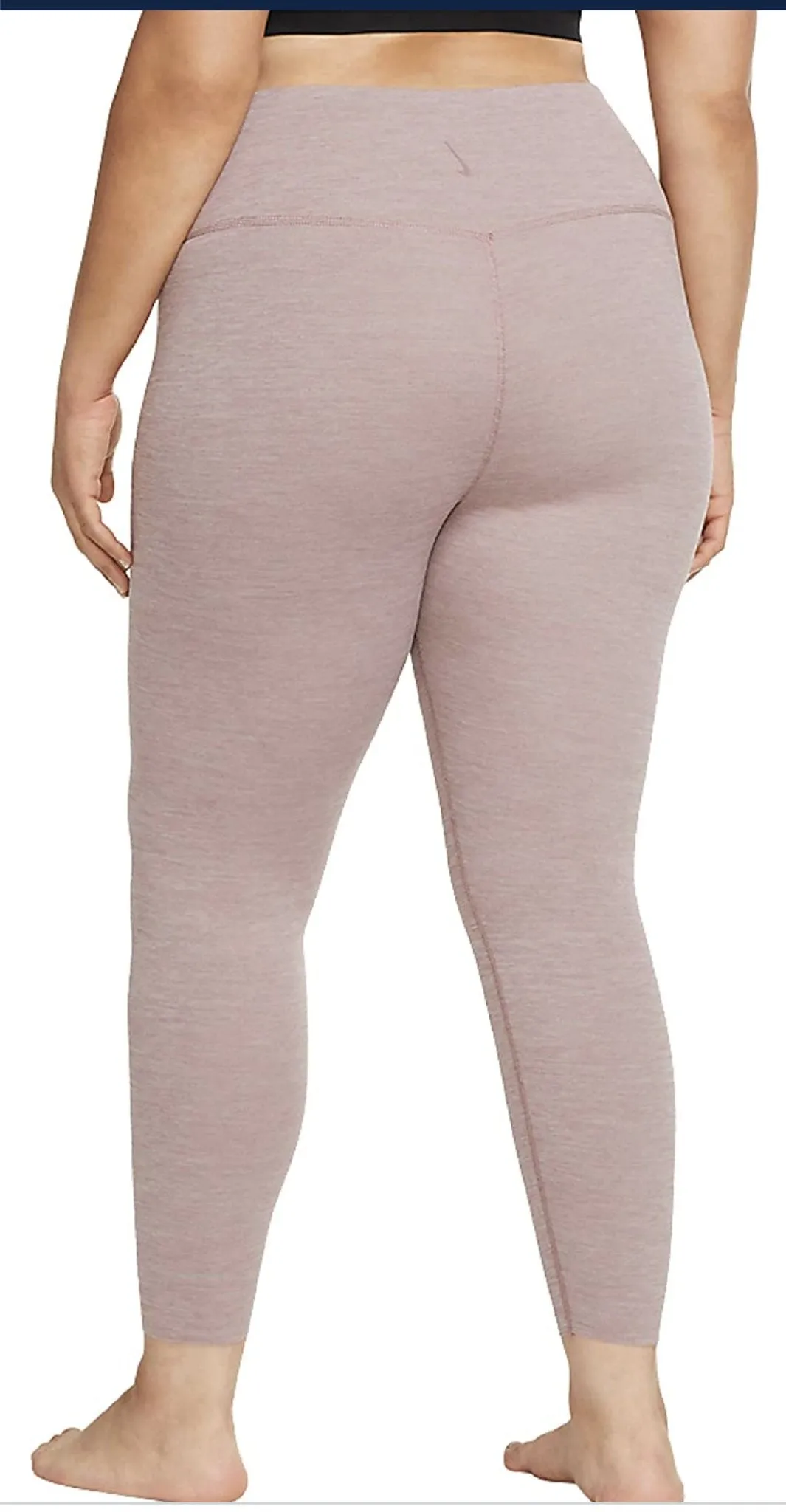 Nike Women's Plus Size High-Waisted Infinalon Leggings 3X Champagne