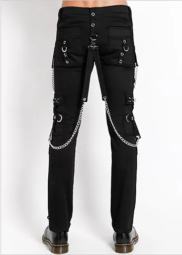 Black NO EXCUSES BONDAGE Pants