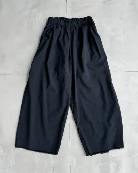 NOIR KEI NINOMIYA AW22 Wide Leg Japanese Linen Trousers - M