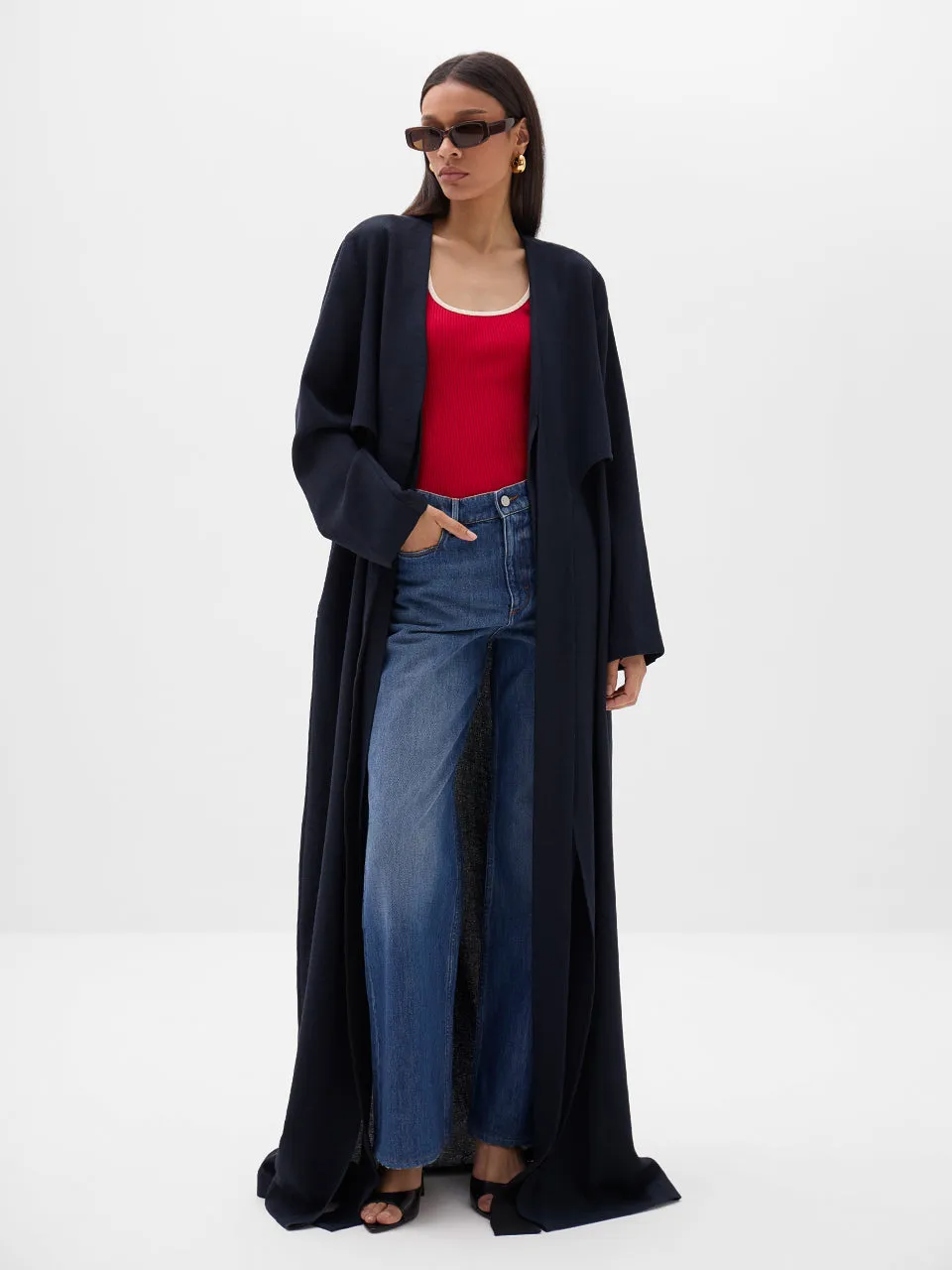 Noor Extended Length Coat