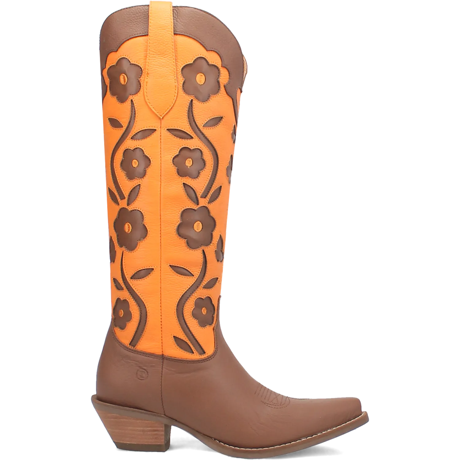 Dingo Goodness Gracious Leather Boot Brown Orange Online Exclusive PREORDER