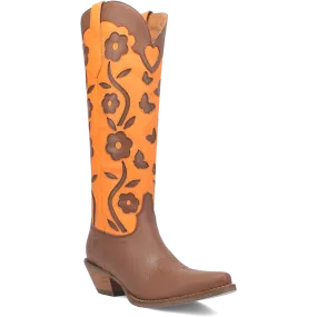 Dingo Goodness Gracious Leather Boot Brown Orange Online Exclusive PREORDER