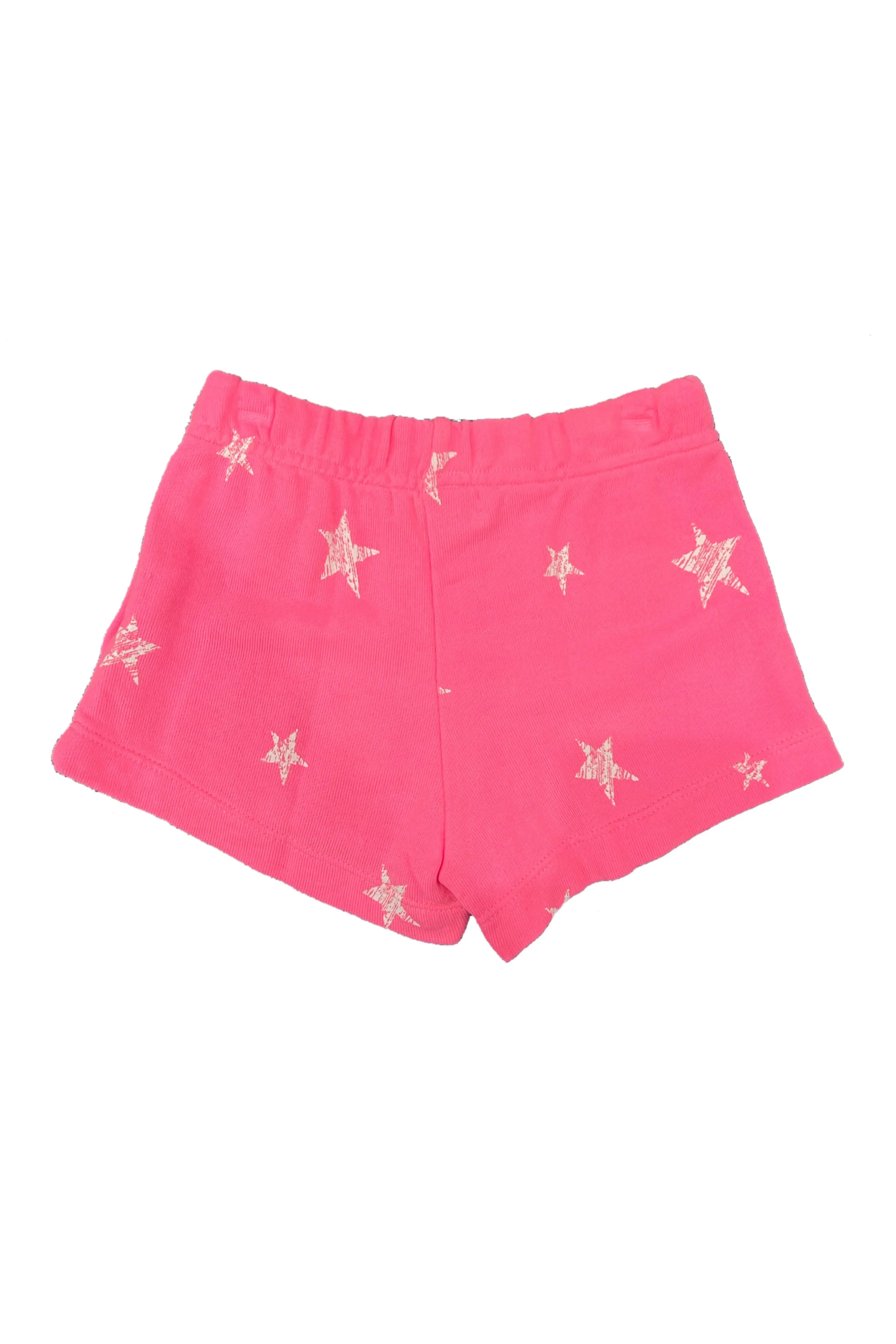 Pink White Stars Glow-in-the-Dark Shorts