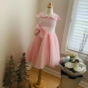 Priority Shipping Mini Princess Pearl And Blush Rose Dress