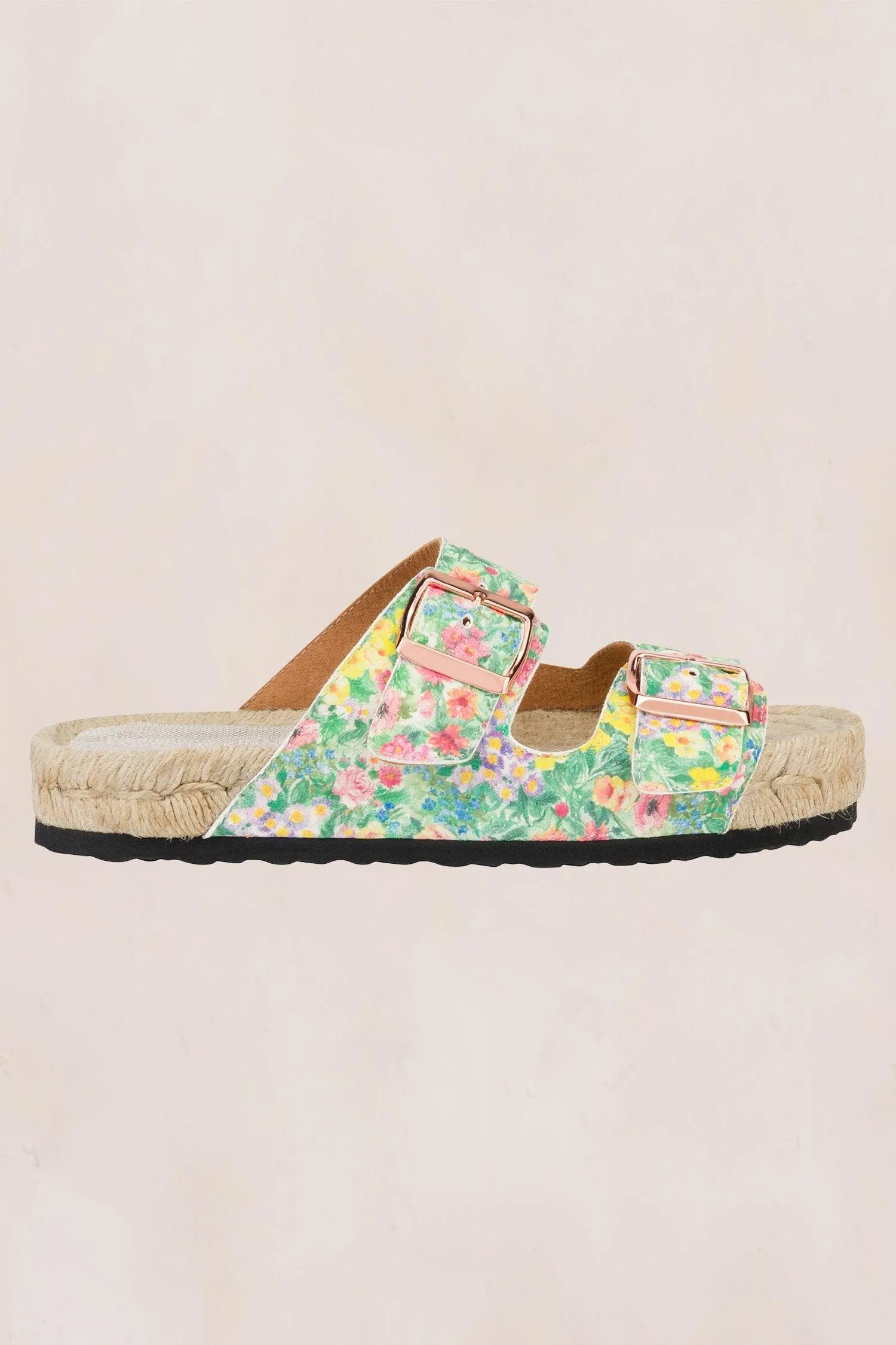 Rainbow Skies Nordic Sandals by LoveShackFancy X Manebi