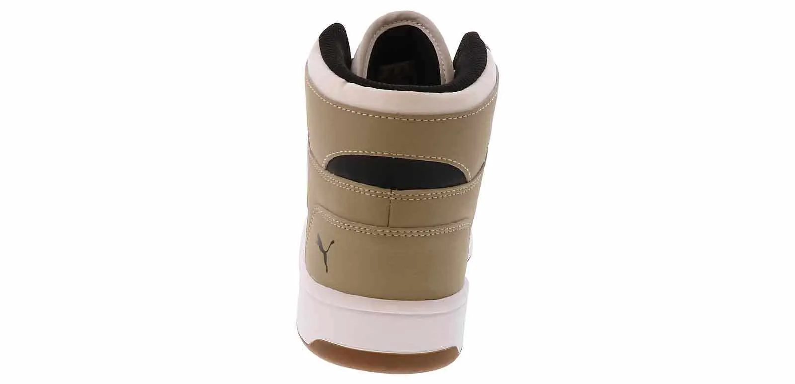 Rebound Layup SL Basketball Sneaker for Men by Puma in Beige