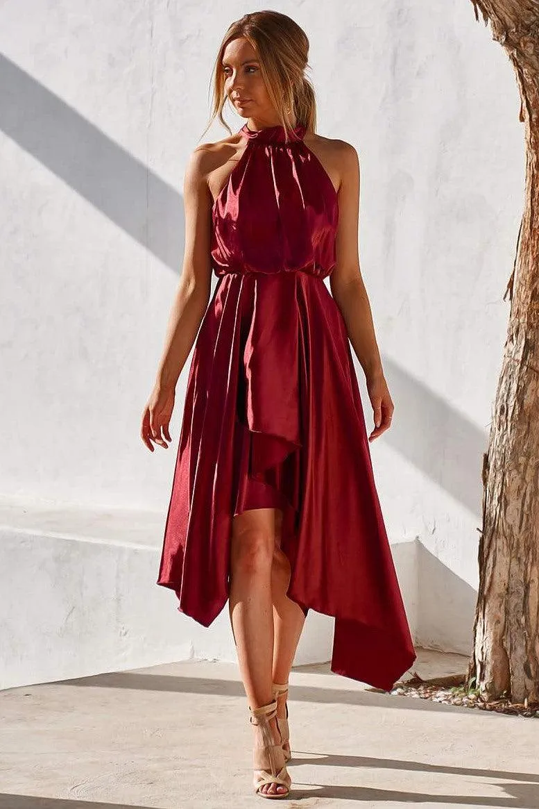 Red Kathleen Dress