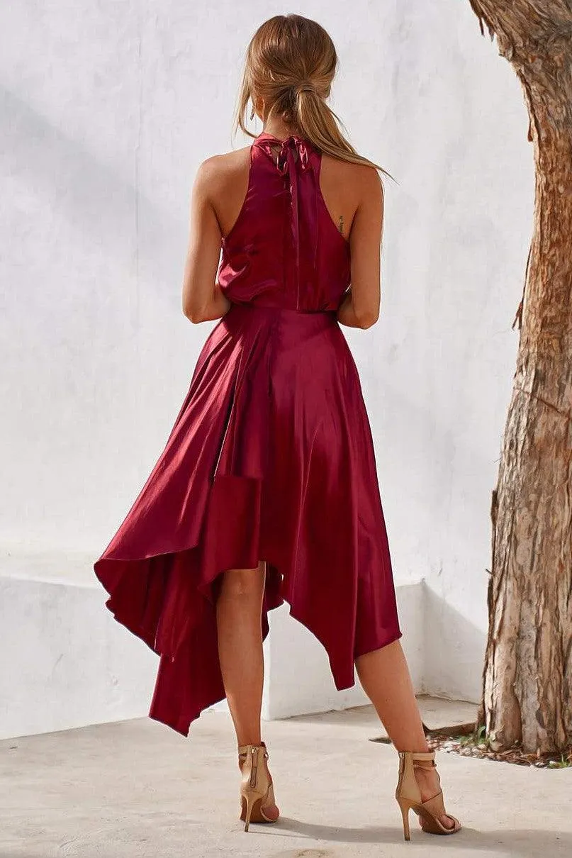 Red Kathleen Dress