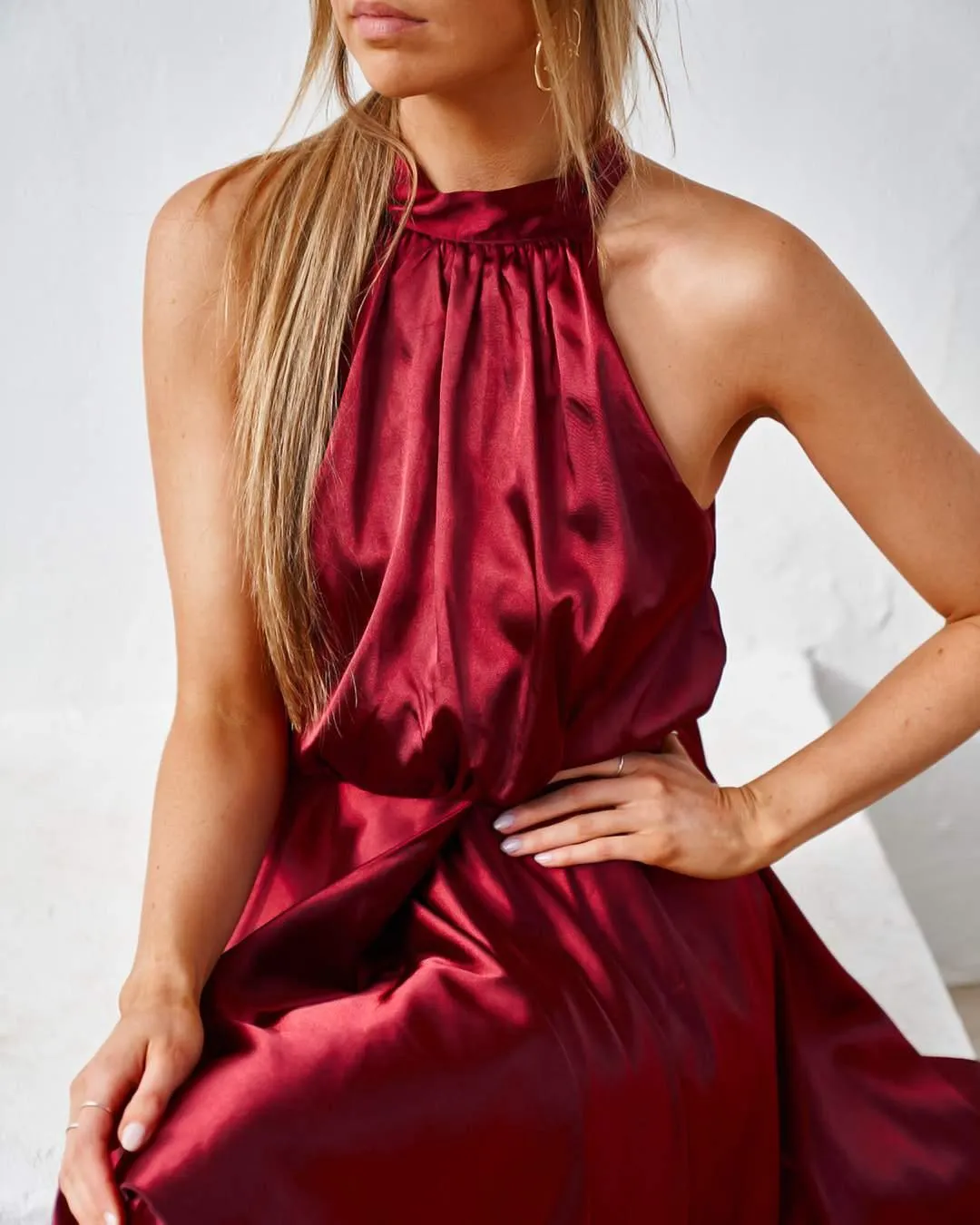 Red Kathleen Dress