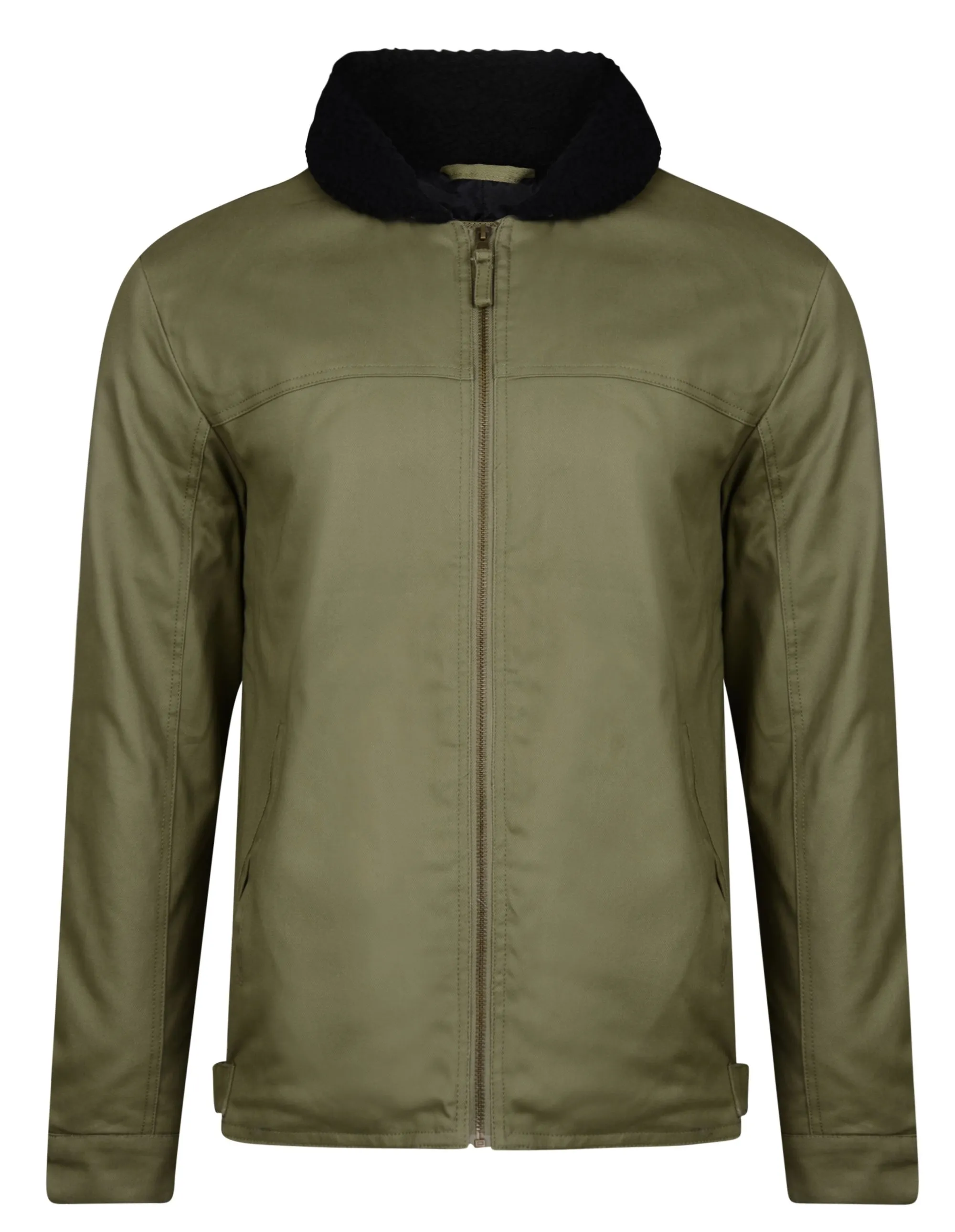 Military Ringspun Hostrup Cotton Borg Flight Jacket