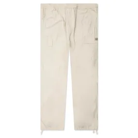 Cream Ripstop Cargo Beach Pant