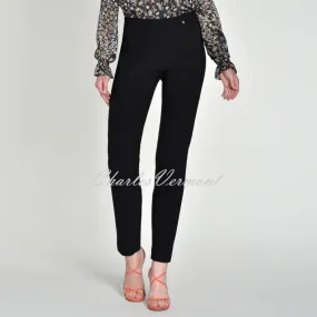 Robell Marie Black Full Length Trouser 51412-5499-90