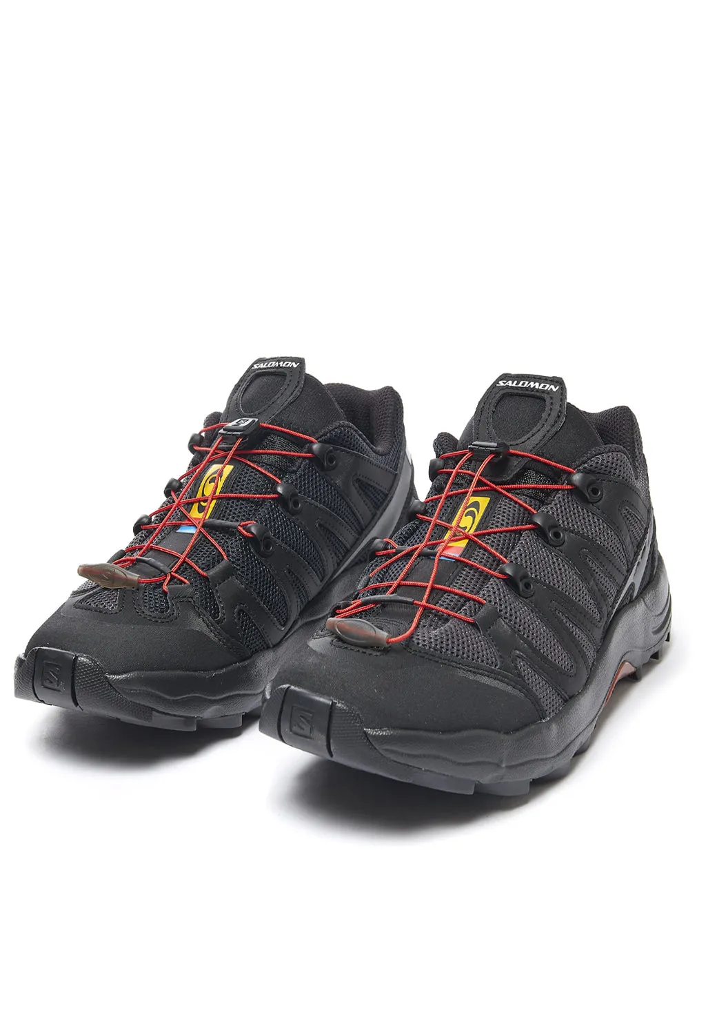 Salomon Xa Pro 1 Men's Shoes Black Magnet Racing Red