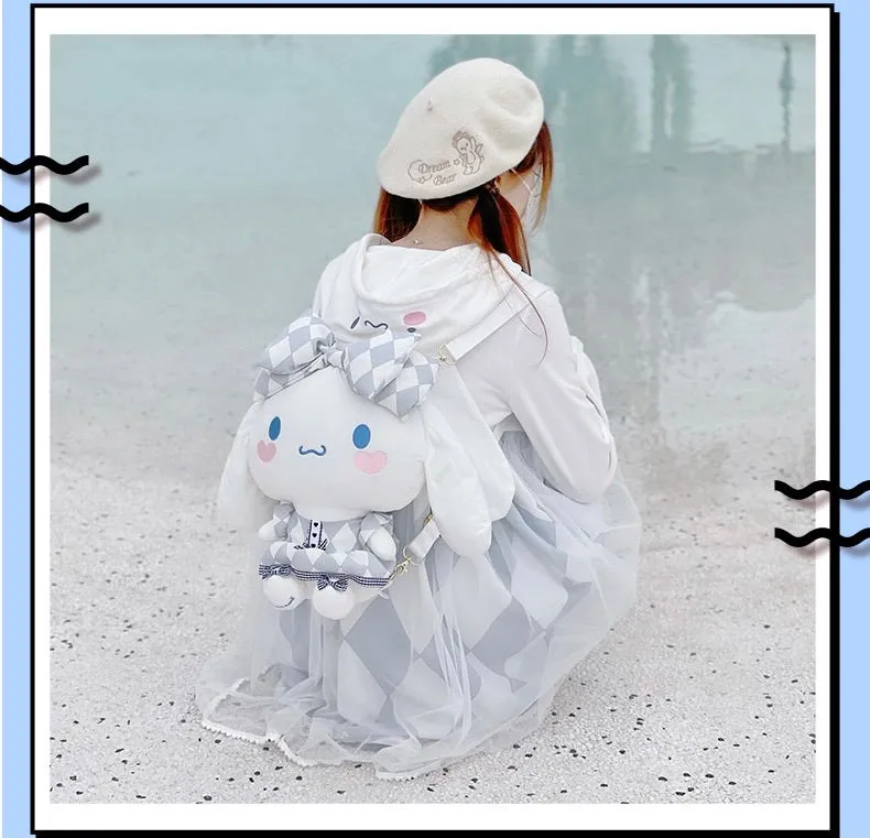 Sanrio Cinnamoroll Plush Bag Pre-order Collaboration