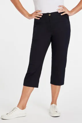 Short Stretchy Capri Pants