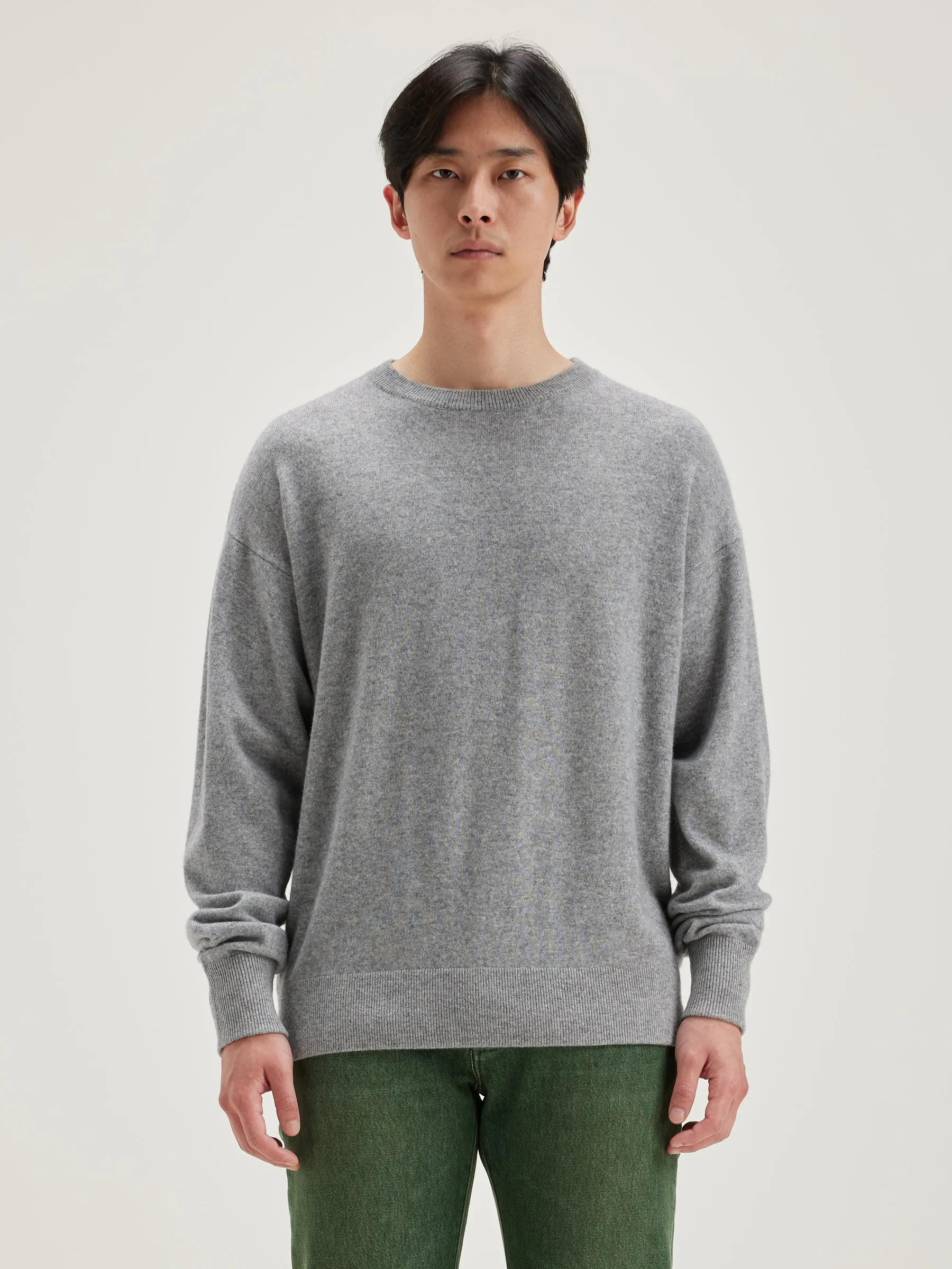 Slammy Sweater in Heather Grey - Men's Size Medium (242)