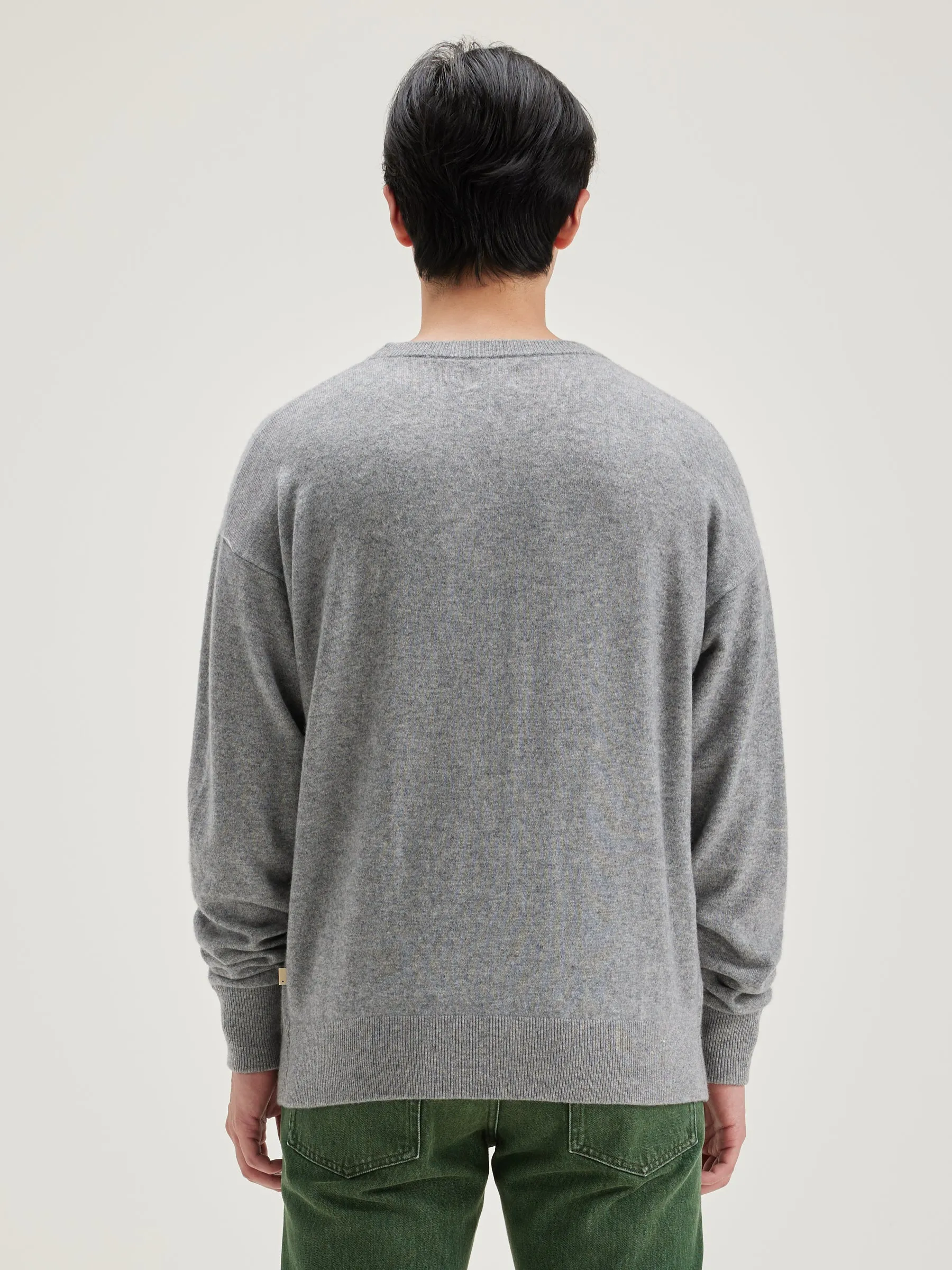 Slammy Sweater in Heather Grey - Men's Size Medium (242)