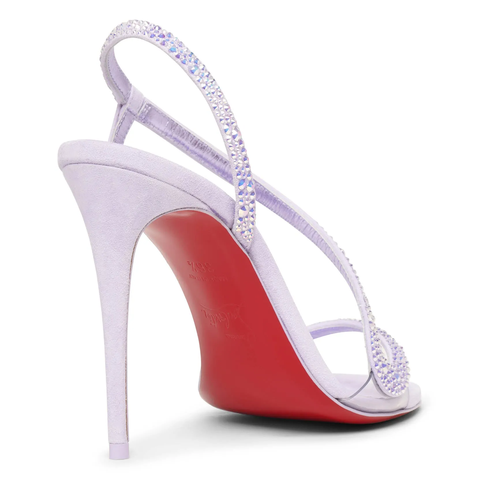 Strass Rosalie 100 PVC Christian Louboutin sandals