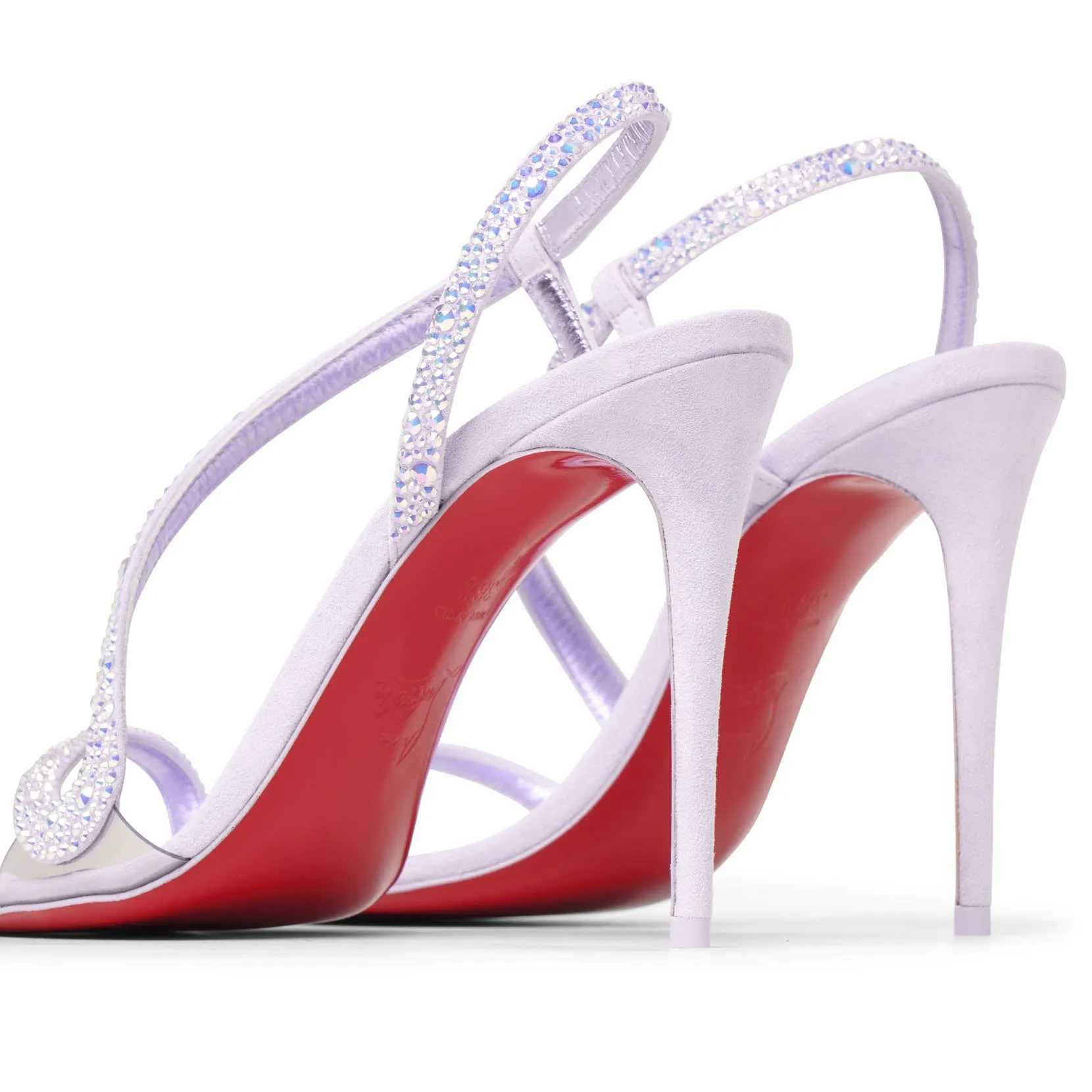 Strass Rosalie 100 PVC Christian Louboutin sandals