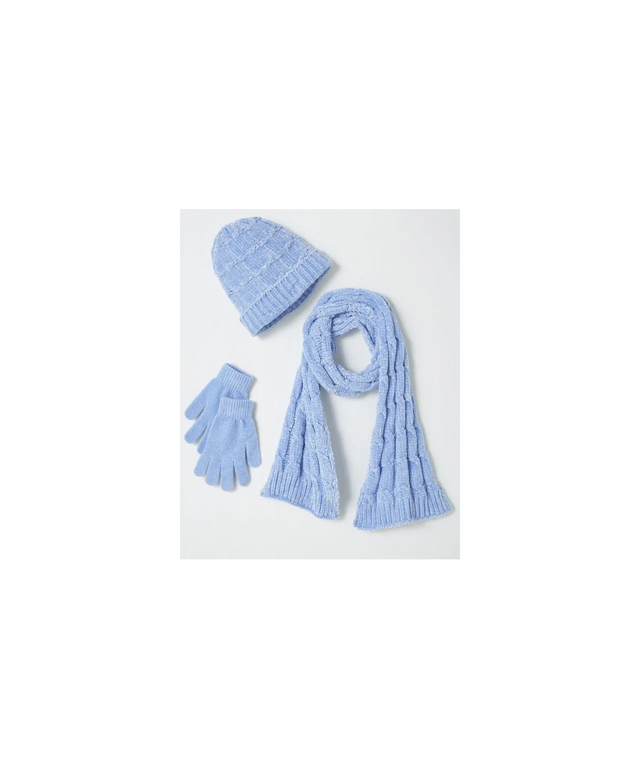 Stylish Hat, Scarf & Glove Set