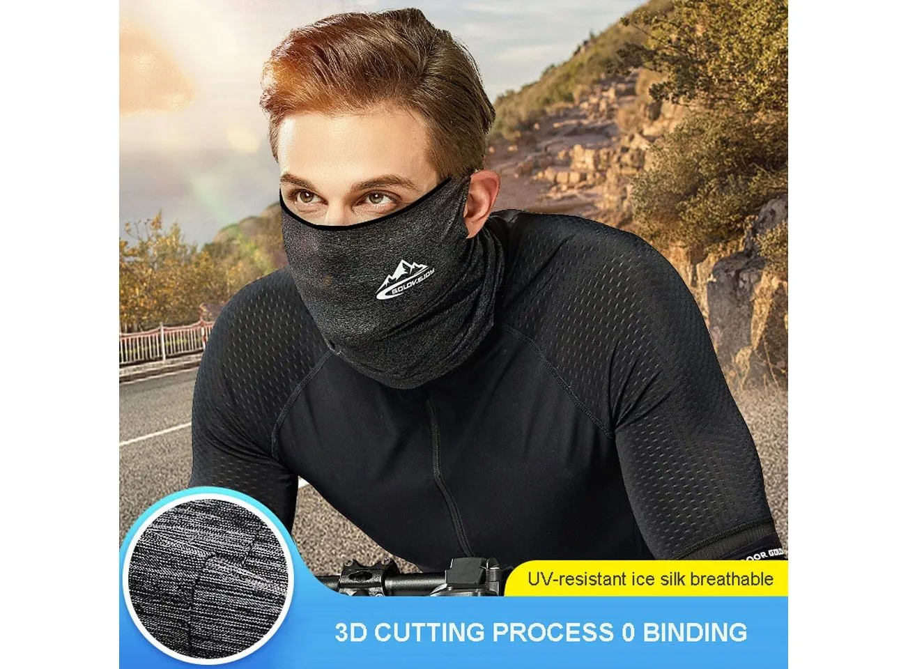 Sun Protection Face Mask Scarf Outdoor Sports Dustproof Neck Gaiter