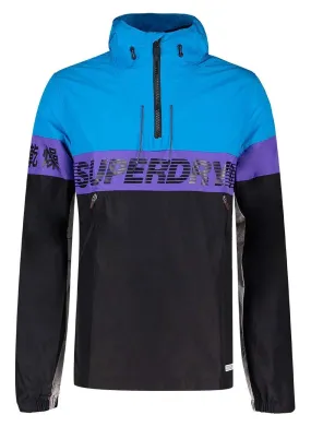 Superdry Retro Cagoule Jacket Electric