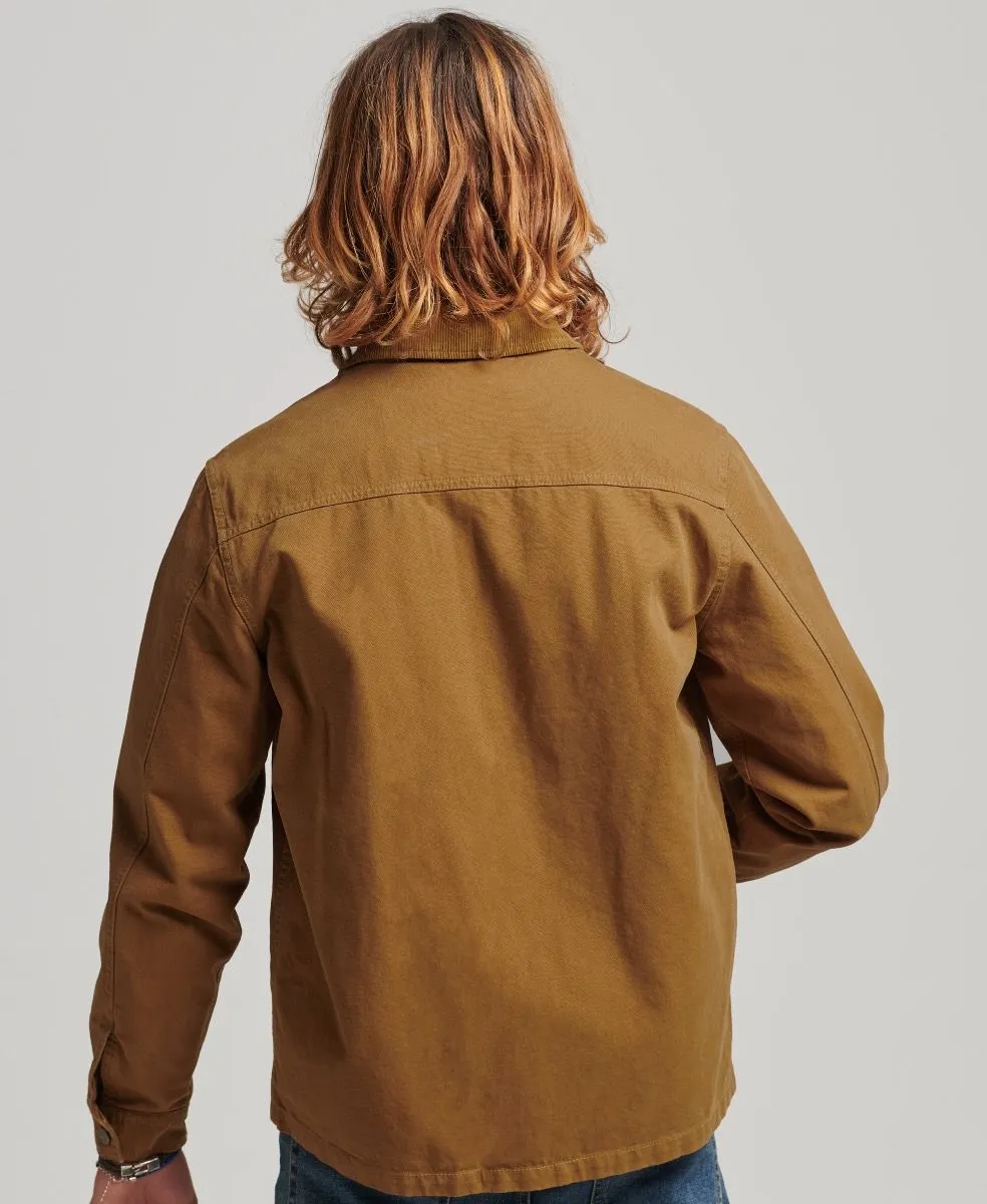 Superdry Vintage Canvas Jacket Tobacco