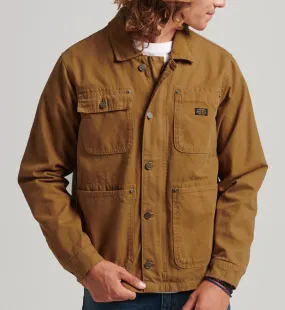 Superdry Vintage Canvas Jacket Tobacco