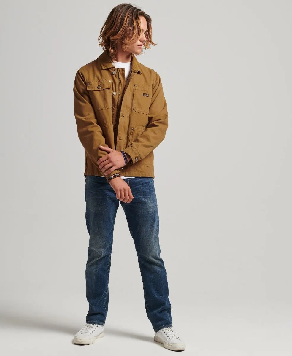 Superdry Vintage Canvas Jacket Tobacco