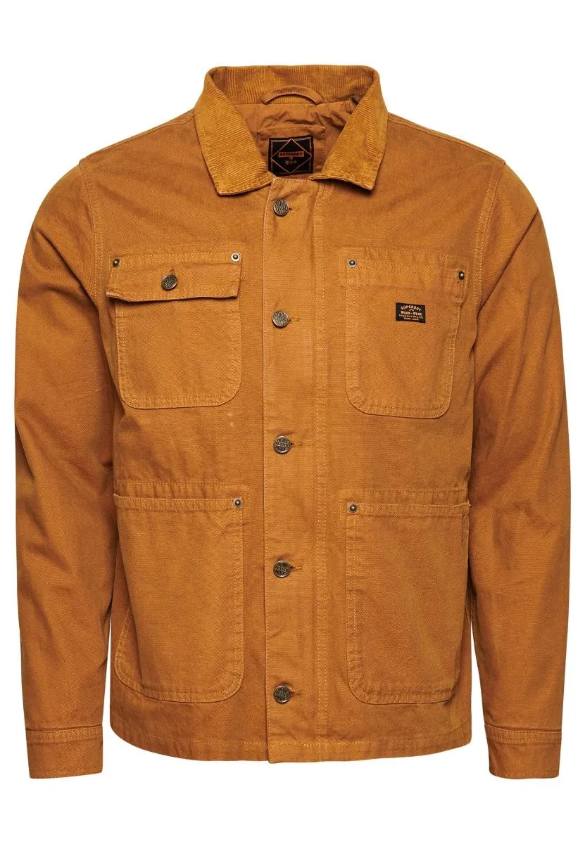 Superdry Vintage Canvas Jacket Tobacco